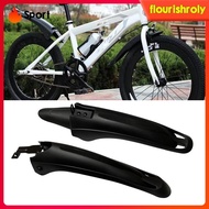 [Flourish] Front Rear Mudguard, Tire Accessories, Mudguard for 20" And 26" Folding Bikes, Mountain Bike