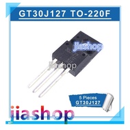 5pcs Original 30J127 TO-220F GT30J127 TO-220 LCD Power MOSFET 200A 600V jiashop on sale