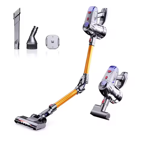 Cordless 9Kpa Vacuum Cleaner Wet and Dry Floor Cleaning Electric Mop Wireless Handheld Household-Flo