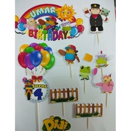 Didi & friends versi 2.. topper cake didi and friends