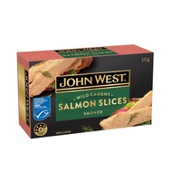John West Wild Caught SALMON SLICES Smoked 125g