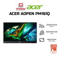 ACER AOPEN PM161Q 15.6" FHD PORTABLE MONITOR-BLACK