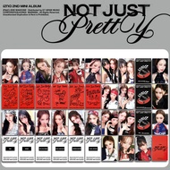 6pcs IZNA Not Just Pretty Photocards BEEP SIGN N/a Who Dat Girl? TIMEBOMB Lomo Cards MAI JEEMIN KOKO