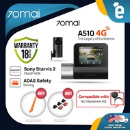 70mai A510 Dash Cam Dual Vision Car Recorder with GPS ADAS