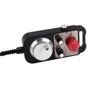 Universal Cnc 4 Mpg Pendant Hand Wheel 100 Pulse 5V & Emergency Stop Cnc Router Handwheel 4Axis Type