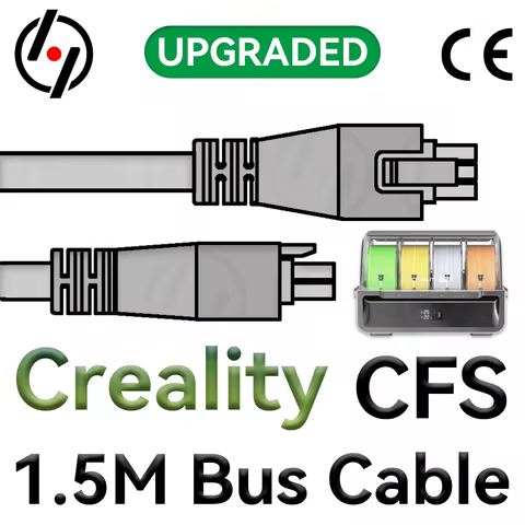 For Creality CFS 1.5M 6-pin 485 Bus Cable For K2Plus/Hi Combo 3D Printer