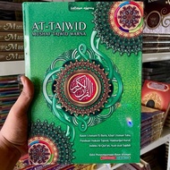 Al Quran Tajwid Non-Translated At-Tajwid A4 Full Color HVS Paper Al-Quran