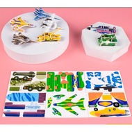 Educational toys enhance the creativity of 3D puzzle DIY Mini Dino motif Insects Airplanes sea anima