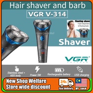 【Malaysia Stock】VGR314 shaver man cutter machine electric shaver portable mesin cukur electric trimm