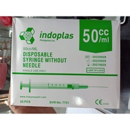 DISPOSABLE SYRINGE (INDOPLAS) 1BOX