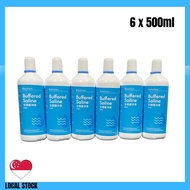 OPTO PHARM Buffered Saline 6x500ml (Expiry Date/ Feb 2029)