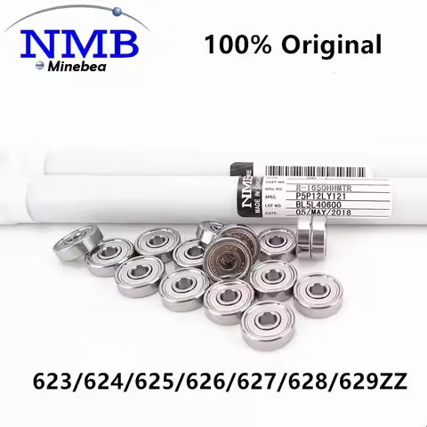 50pcs NMB high speed bearing R-1030ZZ R-1340HH R-1650HH R-1960ZZ R-2270ZZ R-2480KK R-2690ZZ 623 624 