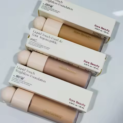 Luxury Rare Beauty Liquid Touch Weightless Foundation Naturally Covers Flaws Dark Circles Freckles A