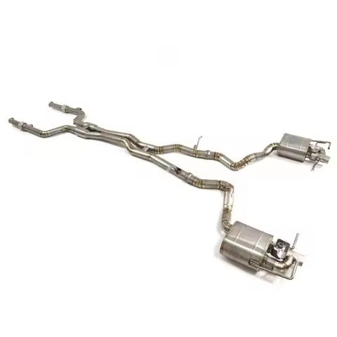 For Custom Valved Catback Muffler CSZ Titanium Exhaust for - C43 W205 AMG 3.0T 2019- Exhaust