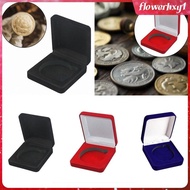 [Flowerhxy1] Coin Display Case, Collector Case, Protective Container, Gift Storage Case, Challenge C