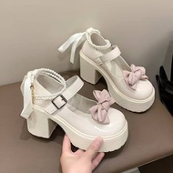 Small Leather Shoes Small Size Women's Shoes313233Small Extra Small 34 Size 33 Thick-Soled Mary Jane