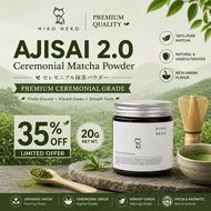 NIKO NEKOA/Matcha-AJISAI 2.0  Ceremonial Matcha Powder-20g