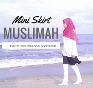 Skirt extender skirt muslimah Jersey