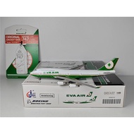 JC wings XX40110 1: 400 EVA Air B747-400 B-16411 Retirement Flight Alloy