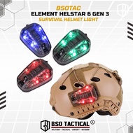 Helstar 6 Gen 3 Survival Helmet Light Signal Lamp
