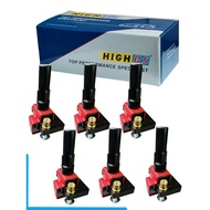 Set of 6pcs IGNITION COIL 2006-2011 Subaru Outback 3.0 3.6 H6 B9 Tribeca Legacy EZ30D EZ30R EZ36D 22