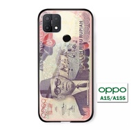 Oppo A15S - Oppo A15 - Softcase Glas Kaca - Mata Uang- S19 - Casing Hp - Pelindung hp-Case Handphone- Casing Hp- - Oppo A15S - Oppo A15 - Pelindung hp-Case Handphone Oppo A15S - Oppo A15 - Terbaru!!