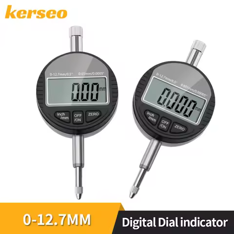 0-12.7mm Digital Dial Indicator Dial Gauges Electronic Micrometer Hour Type Indicator Precision Comp
