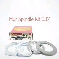 CJ7 Spindle Kit Nut CJ-7 Front Axle Nut Crown USA Brand