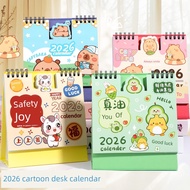 calendar 2026 calendar Cute Cartoon Desktop Creative Ornaments Planner Desk Calendar