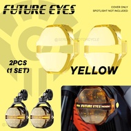 FUTURE EYES X100 Lens Cover Spotlight Headlamp LED Motor Motorcycle fog light Accessories