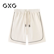 [GXG] Men's Clothing 25 Summer Classic Fashion Drawstring Design Sports Breathable All-Match Stitchi