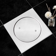 304 Stainless Clean out 4x4 square Heavy Duty SUS304 Stainless 10x10cm Clean Out Floor Drain