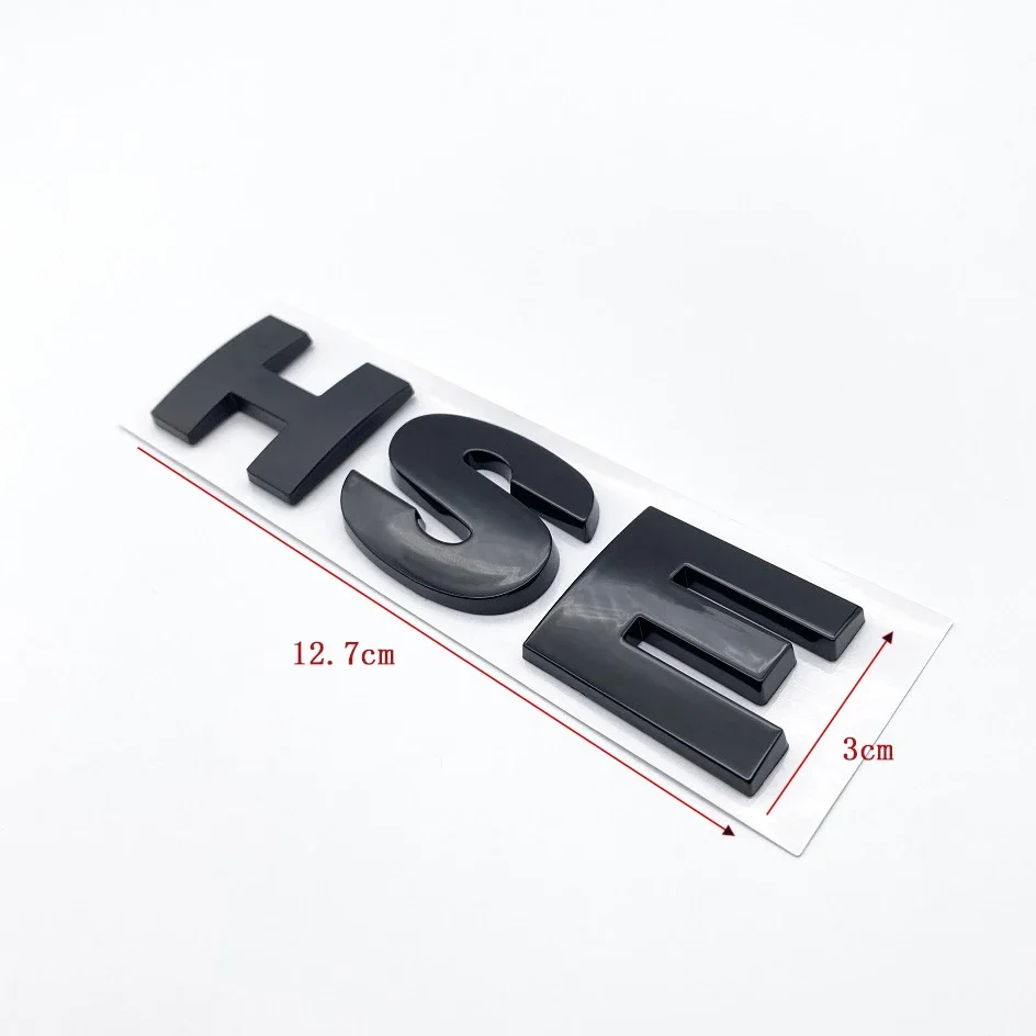 Car 3D ABS V8 HSE Rear Trunk Words Letter Logo Emblem Badge Decals Sticker For Land Rover Discovery