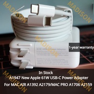 a1947 USB-C charger for MacBook Air Pro 61W tta8