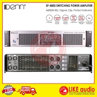 DENN SP-4800 4-CHANNEL SWITCHING POWER AMPLIFIER