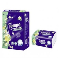 Tempo - (水梨花味/1條共4包) Tempo 4層加厚紙巾 (4包) x 1條