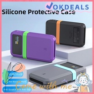 OKDEALS Silicone , Shockproof Dustproof Protective , High Quality Soft Solid Color Portable Carrying