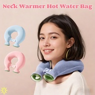U-shaped Neck Warmer Hot Water Bag Soft Plush Neck Warmer Explosion Proof Thickened Warmer