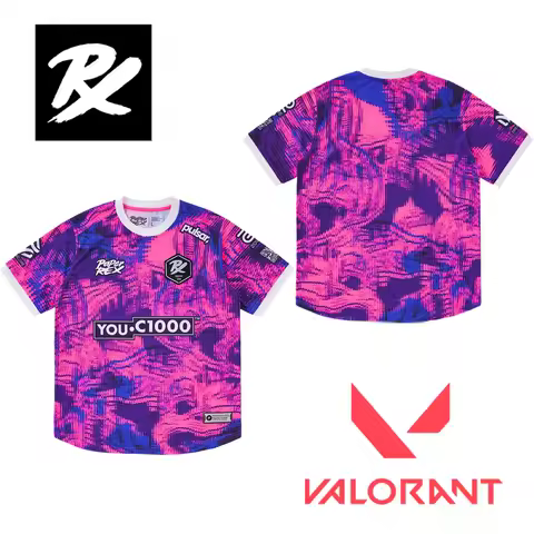 Valorant Esports Club Paper Rex 2025 Jersey VCT PRX Training Uniform Fans Customized T-shirt Outdoor