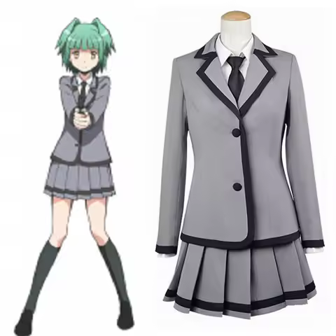 Unisex Anime Cos Assassination Classroom Kayano Kaede Cosplay Costumes Outfit Halloween Christmas Un