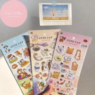 3D Diary Wall Decorative Stickers - CAT MOTIF LRE 00 - cute stickers with cute images unique cuteGir