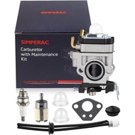 Karburator PR48BT untuk Poulan Pro PR46BT PR48BT 46cc 48cc Bahagian Peniup Gas Ransel