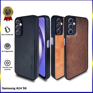 HP [WAREHOUSE SALE] Casing Samsung A14 5G Case SVL Leather Casing Slim Softcase Leather