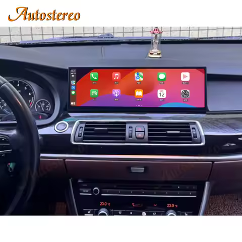 ID8 14.9 Inch Android 14 Screen Carplay For BMW 5GT Series F07 2009-2017 Car Multimedia Player GPS N
