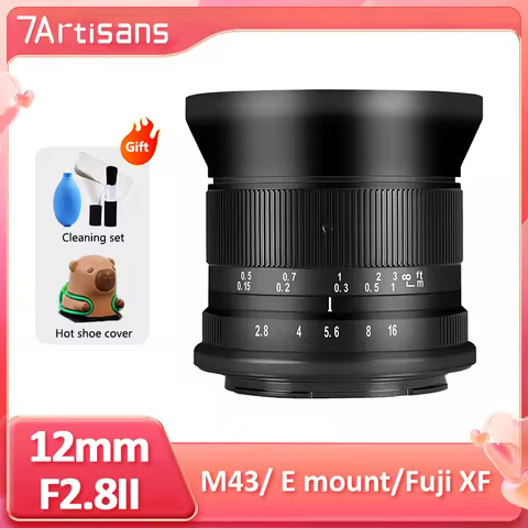 7artisans 12mm F2.8 II APS-C 100° Wide Angle Manual Lens for Sony E Nikon Z Canon R RF EOS M Leica L