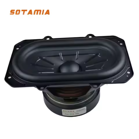 SOTAMIA 1Pcs 8 Inch Subwoofer Audio Power Speaker 3 Ohm 100W Sound Speaker Super Bass Long-stroke Hi