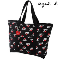 Agnes B Tote Bag with Charm