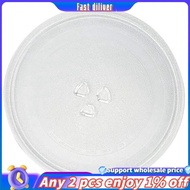 In stoick-Microwave Plate Spare Microwave Dish Durable Universal Microwave Turntable Glass Plate Round Replacement Plate