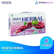 Vegeta Herbal Untuk Lancarkan Bab (6 Sachet) Terbaru