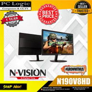 LED MONITOR NVISION N190HD V8 19"